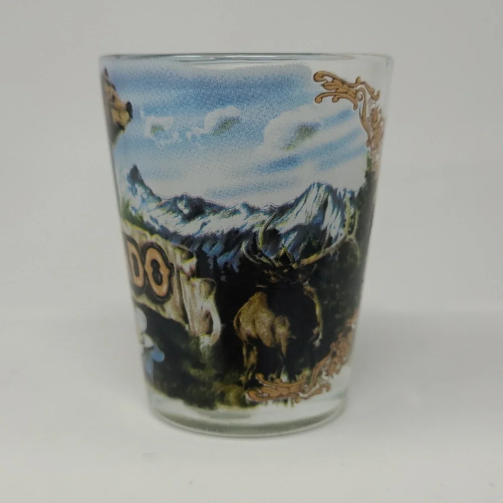 COLORADO BEAR SHOT GLASS